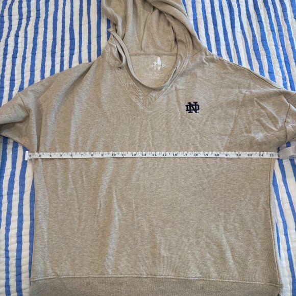 Notre Dame Johnnie-O Women's Hooded Sweatshirt | Large, New - Picture 7 of 8